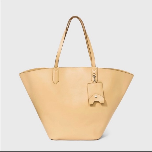 a new day Handbags - A New Day Fan Huge Tote Handbag - Yellow